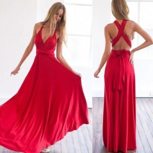 v-neck-long-dress-women-cross-strap-beauty-back-design-party-dresses